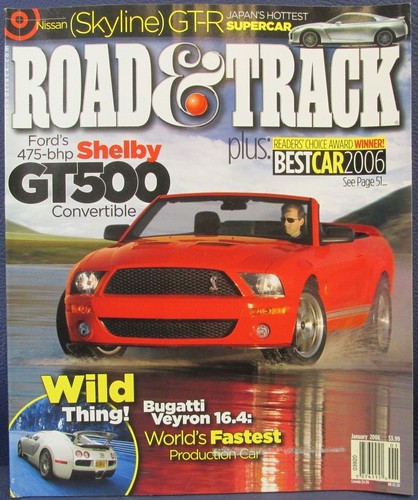 Road track magazine jan - road, 2006