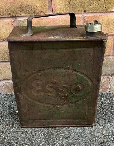 Vintage esso gallon - esso, petrol