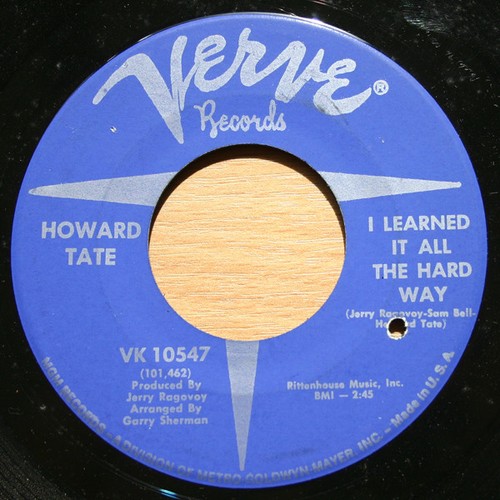 Howard tate learned - tate, it