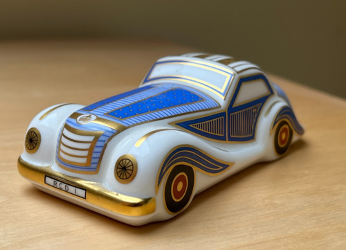 Royal crown derby car - royal, "car"