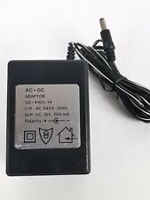 Vintage AC-DC Power Adapter - U2-4103-14 - 18V - 200mA Tested Working AC/DC