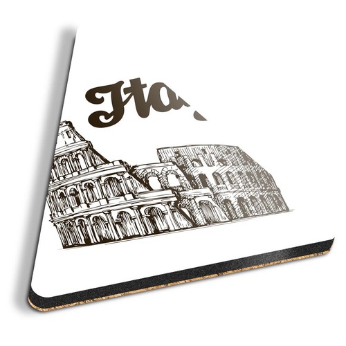 Triangle mdf coaster colosseum - mdf,