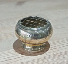 Small engraved or etched brass