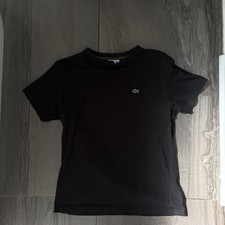 Lacoste Cotton T Shirt Black