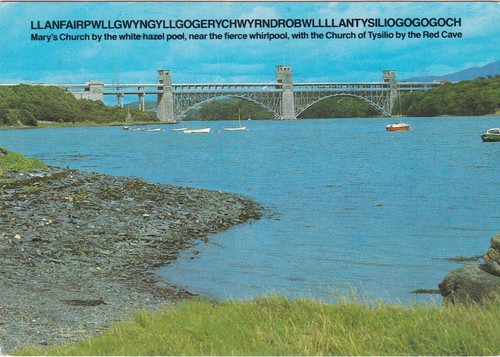Britannia railway bridge menai - railway,