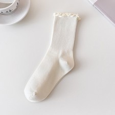 6Pairs Women's Ruffled Socks