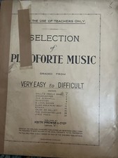 Antique Sheet Music