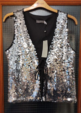 Mint Velvet Waistcoat Black