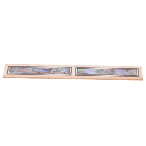 Wood guitar bridge inlay - guitar,