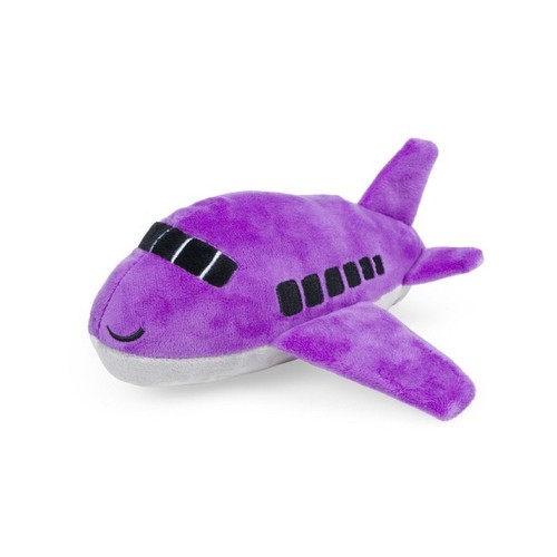 Plush squeaky aeroplane dog - squeaky,