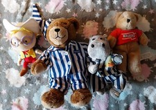 Soft Toys Bundle Dreams Bear Silent Night Hippo Walkers Bear Milkybar Kid