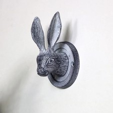 Rustic grey coat wall hook