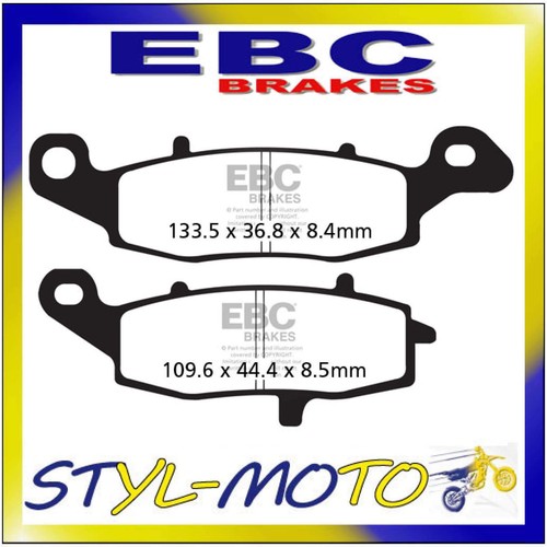 Fa229 organic brake pads front - fa229,