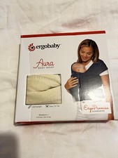 Ergobaby Baby Wrap Aura Cream Newborn Swaddle Wrap New Mum Baby Carrier