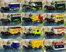 Lledo Horse & Carriage Horse-drawn Die Cast PICK YOUR OWN BOXED MAX £3.50 P&P