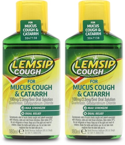 Lemsip mucus cough - lemsip,