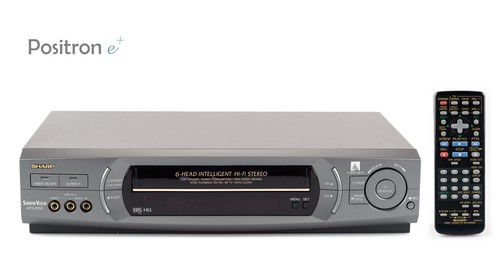 Sharp head vhs vcr - sharp, 6