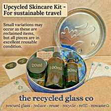 Amber Glass Bottle Travel Kit