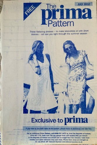 Prima sewing pattern - sewing,