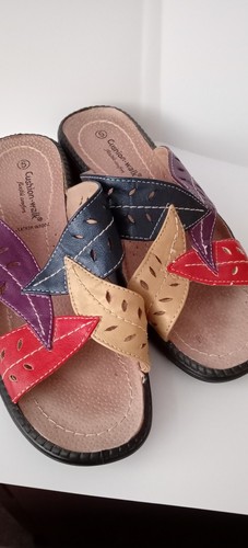 Ladies cushion walk sandals - ladies,