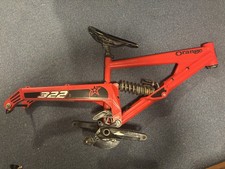 Orange DH Downhill 322 Frame 26 inch, Like 224 222 324 327 329, Cane Creek Shock