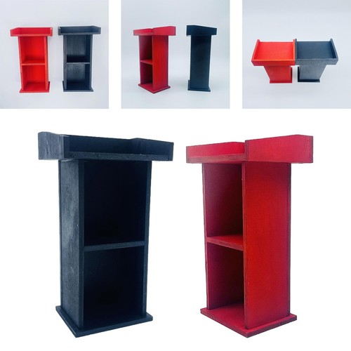 Dollhouse wooden lectern - wooden,
