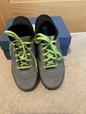 Shimano GR7 (GR700) Flat Pedal MTB Shoes Grey / Green Size 43 (size UK 9)