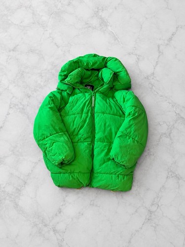 Zara green puffer coat jacket - coat,