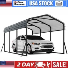 Metal Carport W/Galvanized