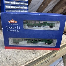 Bachmann 31-425 Class 411 CEP 4-Car Emu SR Green 7105 OO Gauge