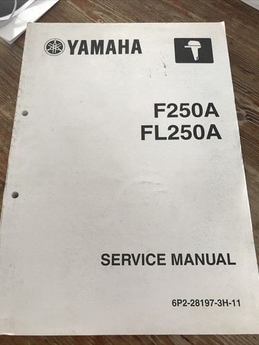 Yamaha service manual f250a