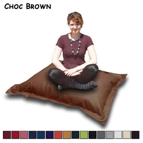 Faux leather beanbag - leather,