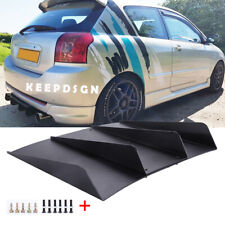 For Toyota YARIS iA Corolla Rear Diffuser Bumper Chin Spoiler 4 Fins Splitter