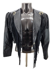 VTG Scully Black Leather