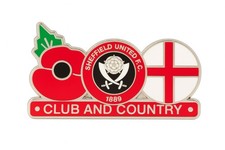 Sheffield United FC Remembrance Pin Badge