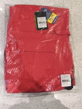 PROJOB 5531 WORKPANTS RED/BLACK C56 W40 L32