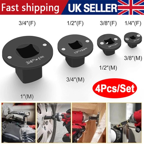 4pcs low profile impact socket - low,