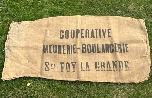 Vintage genuine french hessian - vintage,