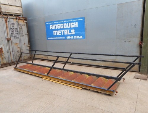 Used steel staircase - used,