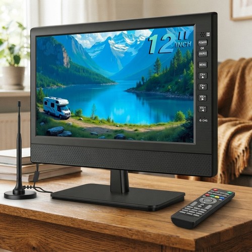 Versatile 1080p screen tv - 12",