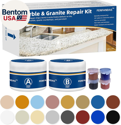 Marble and granite - and,
