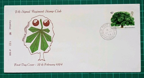 1974 tree horse chestnut 7th - tree,