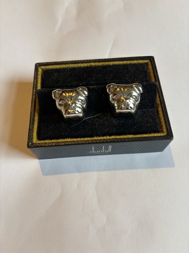 Dunhill bulldog solid silver - dunhill,