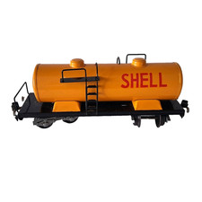 Stunning O Gauge Twin Dome Shell Tank Wagon.  MINT REF JJ3