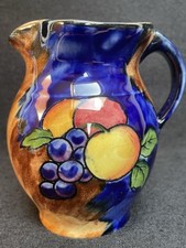 Vintage H & K TUNSTALL, Hollinshead & Kirkham 'Autumn' 4'' Jug #4899 c.1930's