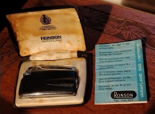 Ronson varaflame gas - ronson,