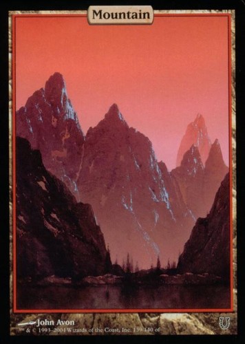 Mountain foil heavy - -foil,