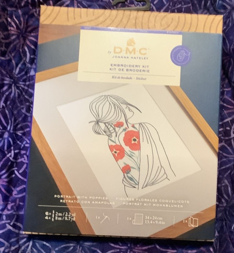 Dmc embroidery kit - kit, portrait