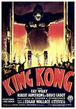 Vintage king kong movie poster - vintage,
