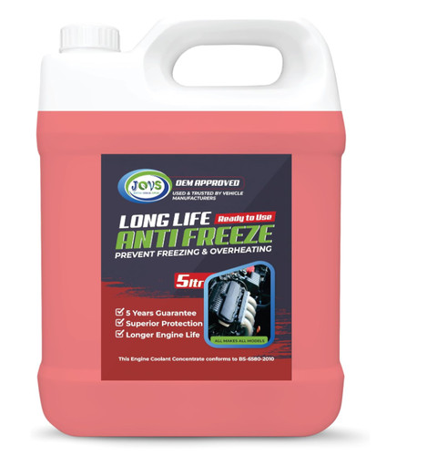 Red antifreeze engine coolant - red,